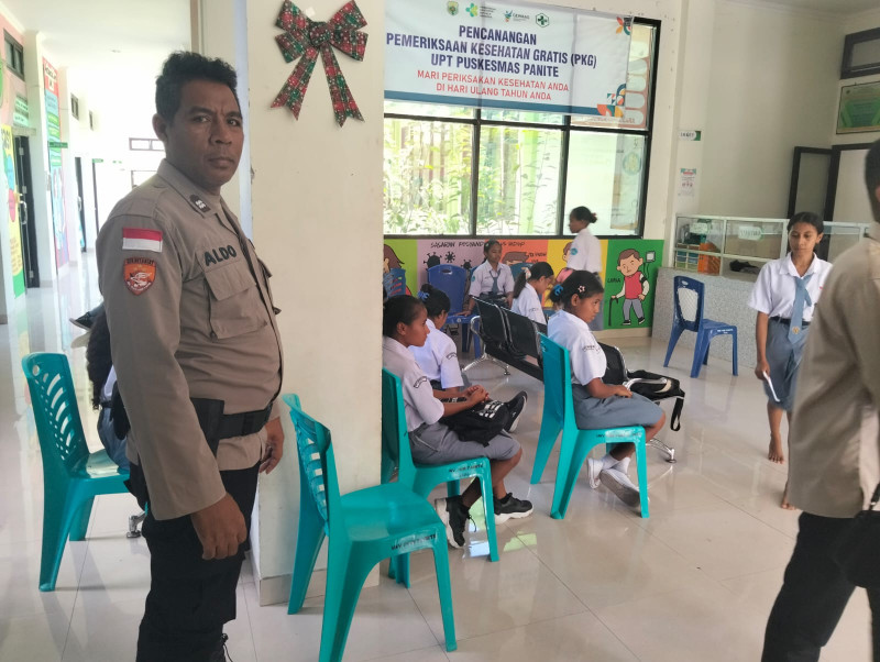 Gerak Cepat Polres TTS Evakuasi Siswa Korban Keracunan MBG