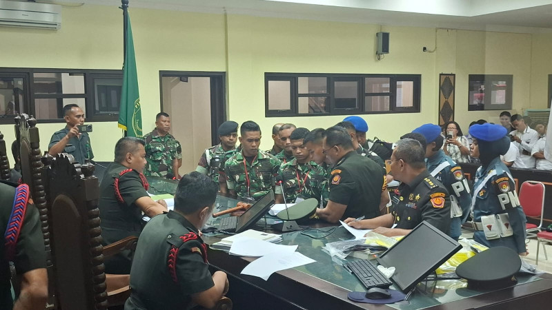 Dua Perwira Terdakwa Kematian Prada Lucky Namo Dapat Potongan Masa Hukuman