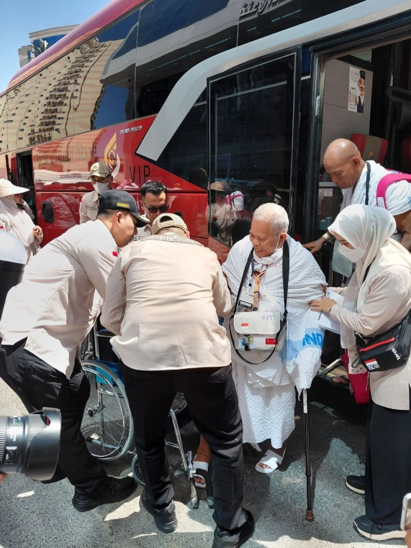 Diawali Kloter 1 YIA, Jemaah Haji Indonesia Sudah Tiba di Makkah