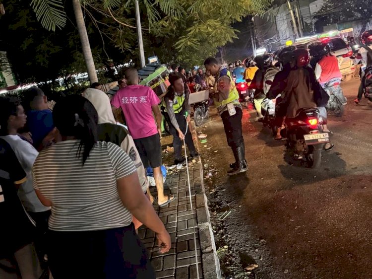 Hilang Kendali, Dua Mobil Dan Satu Sepeda Motor Terlibat Kecelakaan Beruntun di Kota Kupang